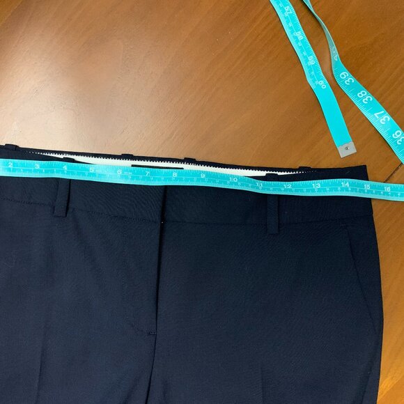 NWOT J.Crew Wool Navy Pant - Picture 8 of 10